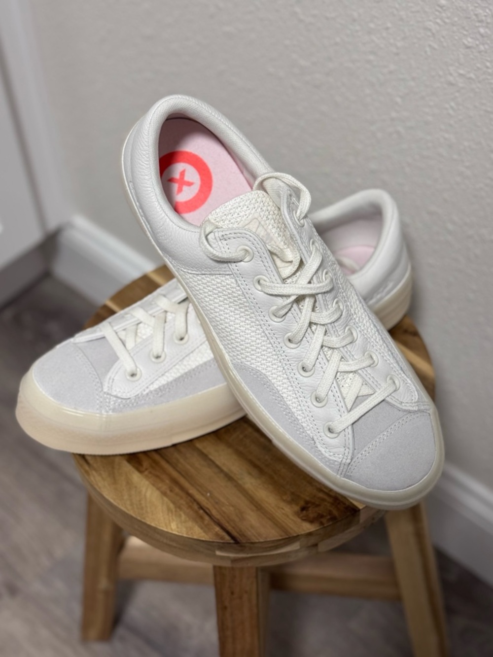 NWT & Box Converse Chuck 70 Marquis OX Vintage White Leather Fossilized Suede